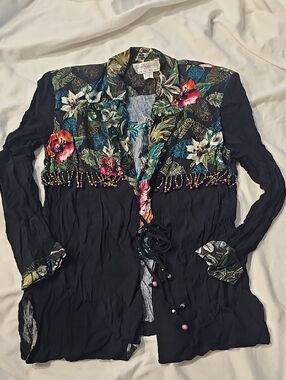 Boho Floral Tunic By Collections Internationale